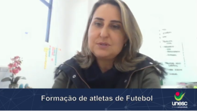 Profissionais do São Paulo Esporte Clube participam de webinar do curso de Educação Física da Unesc sobre formação de atletas  