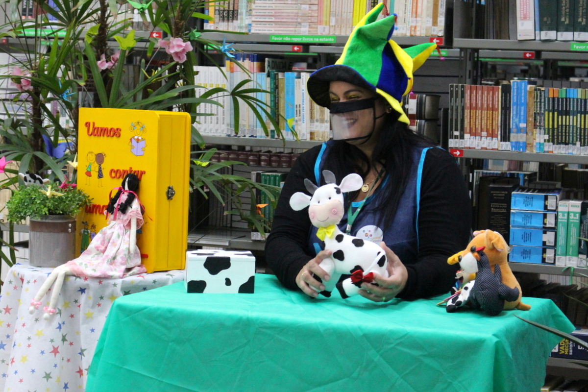 Semana Mundial do Brincar é comemorada com contação de histórias e atividades lúdicas no Colégio Unesc