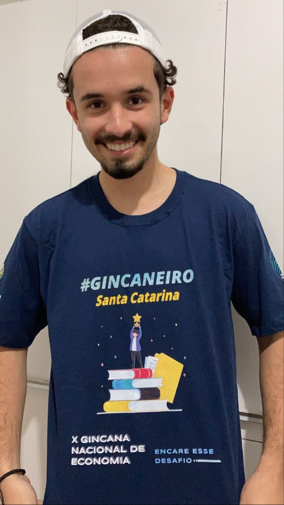 O campeão Luís Eduardo, da Unesc