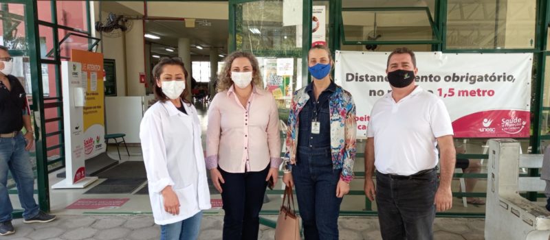 Clínicas Integradas recebem visita de lideranças de Morro da Fumaça