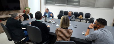 Curso de Administração da Unesc recebe a visita de representantes do CRA de Santa Catarina