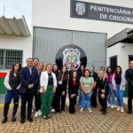 Acadêmicos de Direito da Unesc conhecem  o Sistema Prisional Feminino de Criciúma