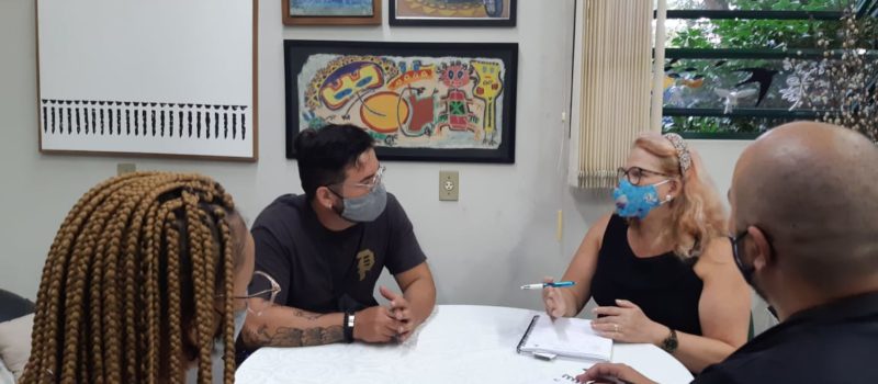 Setor de Arte e Cultura alinha parceria que une grafite ao Boi de Mamão