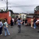 Estudantes de Arquitetura e Urbanismo da Unesc realizam visita tcnica  Associao de Pais e Amigos de Autistas