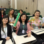 Conclusão de curso – visitantes chilenos