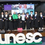 Noite de celebração marca formatura de cinco cursos EaD da Unesc